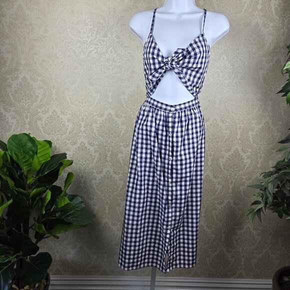 Gingham Checkered Dress - Picture 1 of 16